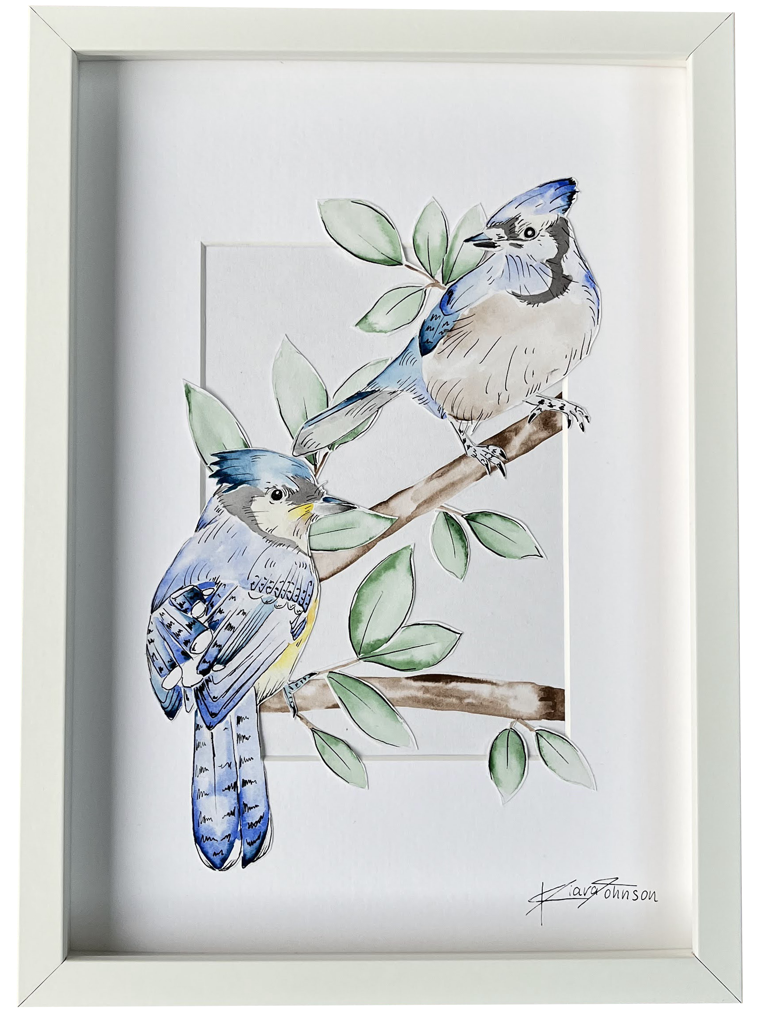Blue Jay Painting