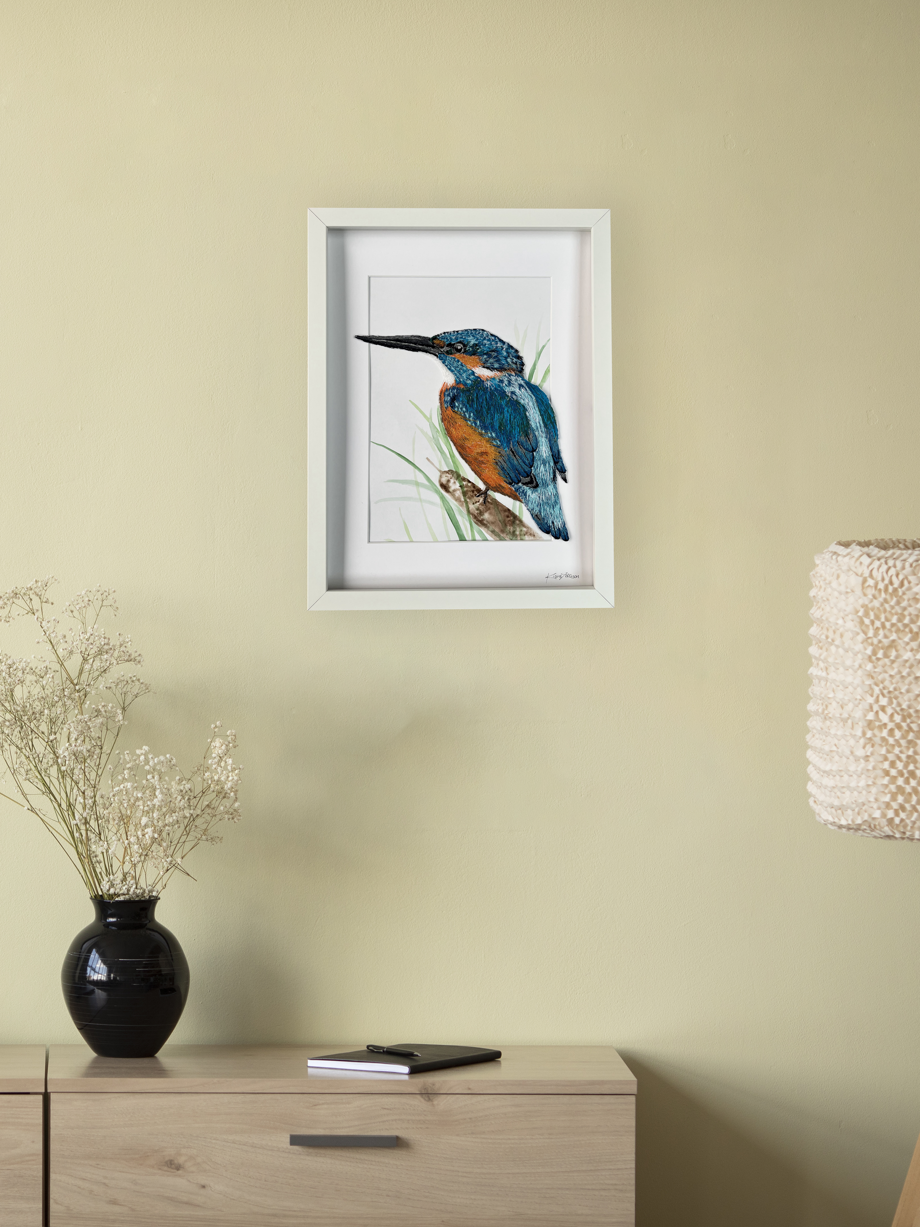 Kingfisher Embroidery